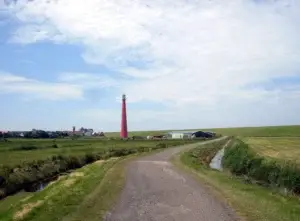 Vuurtoren Lange Jaap bij Den Helder